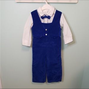 Vintage Boys Overalls Outfit